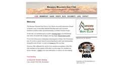 Desktop Screenshot of manzanomountaingunclub.org